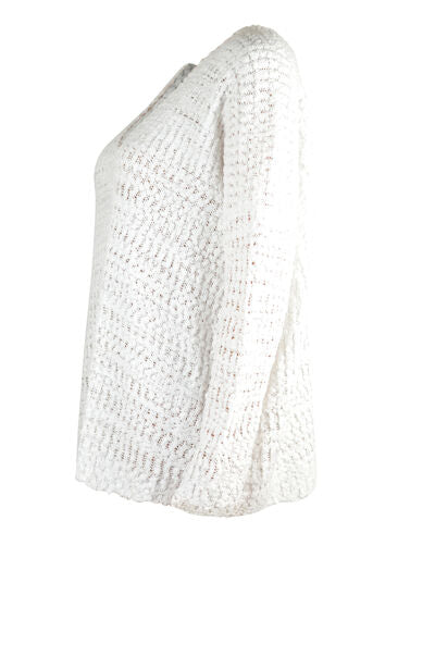 Angel Wings Single Shoulder Long Sleeve Sweater - Jsopretty.com