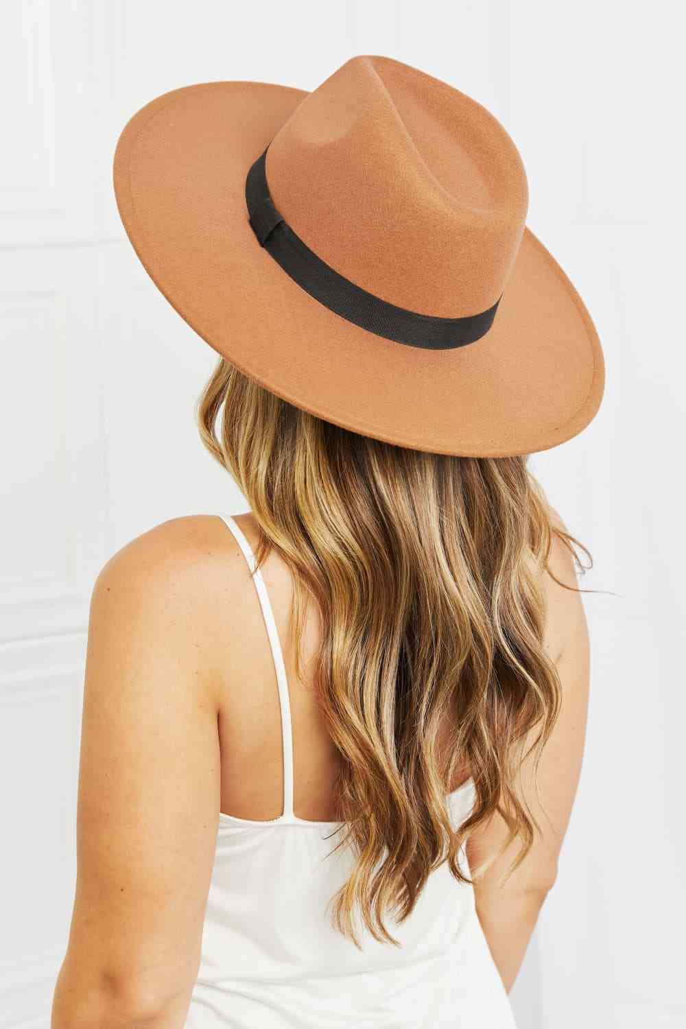 Fame Enjoy The Simple Things Fedora Hat - Jsopretty.com