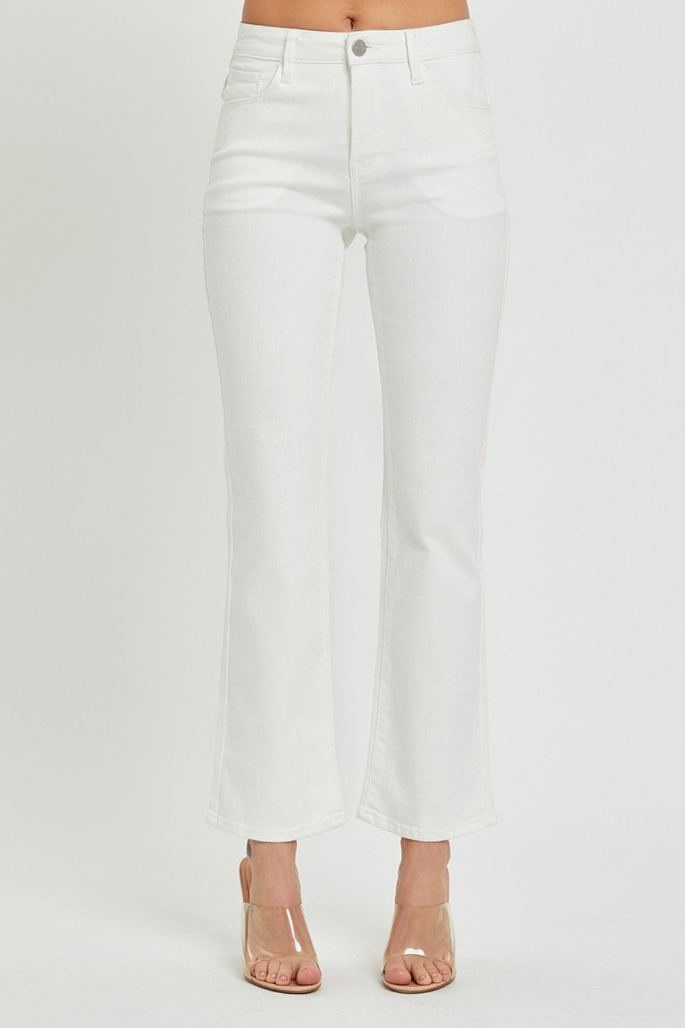 RISEN Full Size Mid Rise Jeans with Pockets - Jsopretty.com