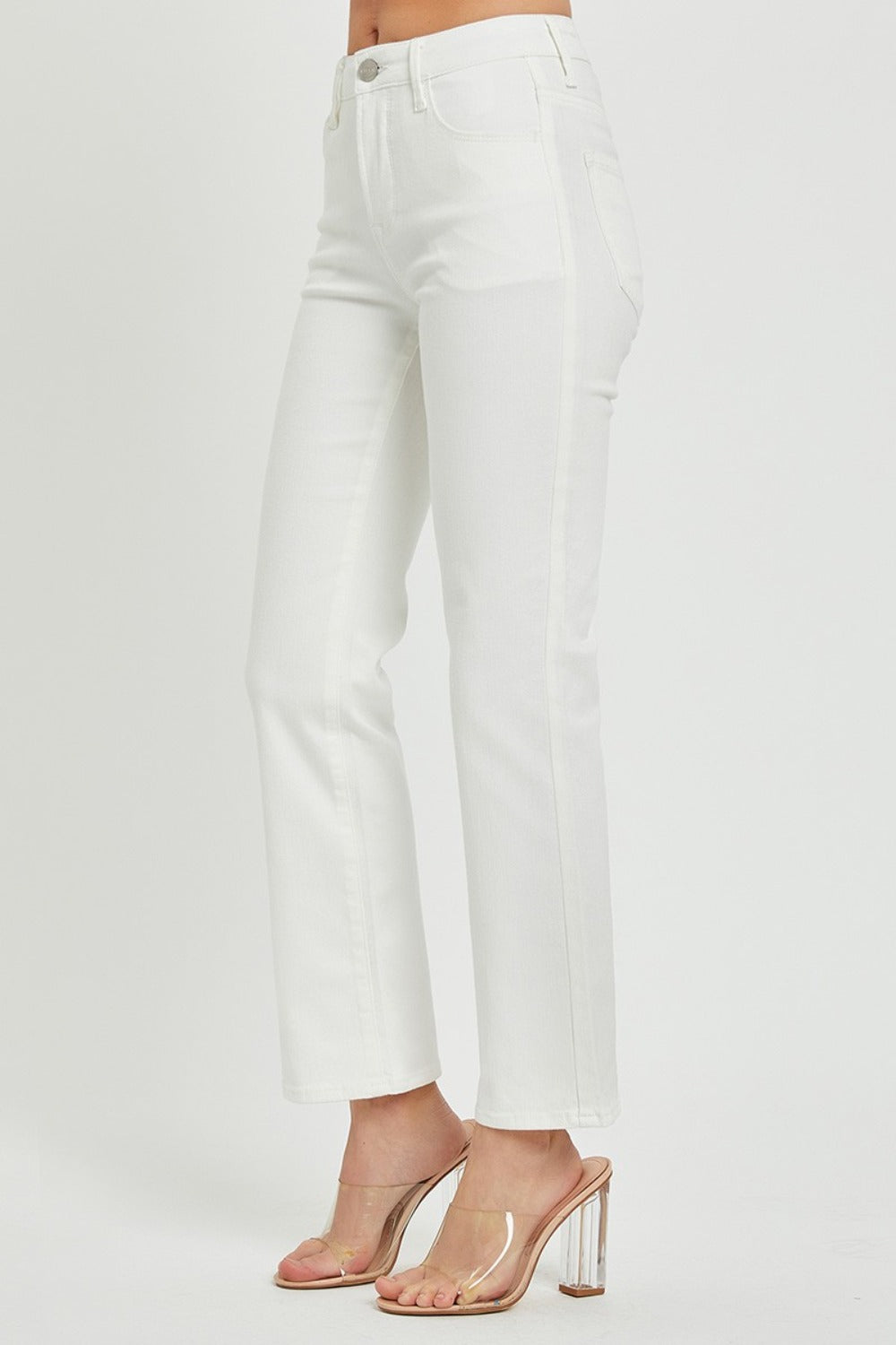 RISEN Full Size Mid Rise Jeans with Pockets - Jsopretty.com