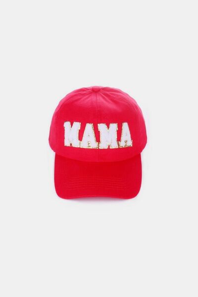 MAMA Chenille Patch Baseball Cap - Jsopretty.com