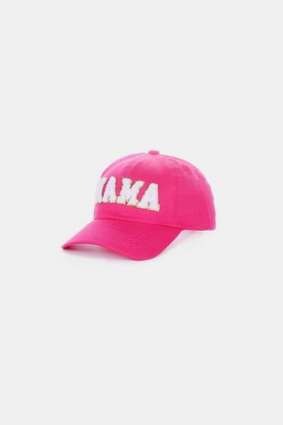 MAMA Chenille Patch Baseball Cap - Jsopretty.com