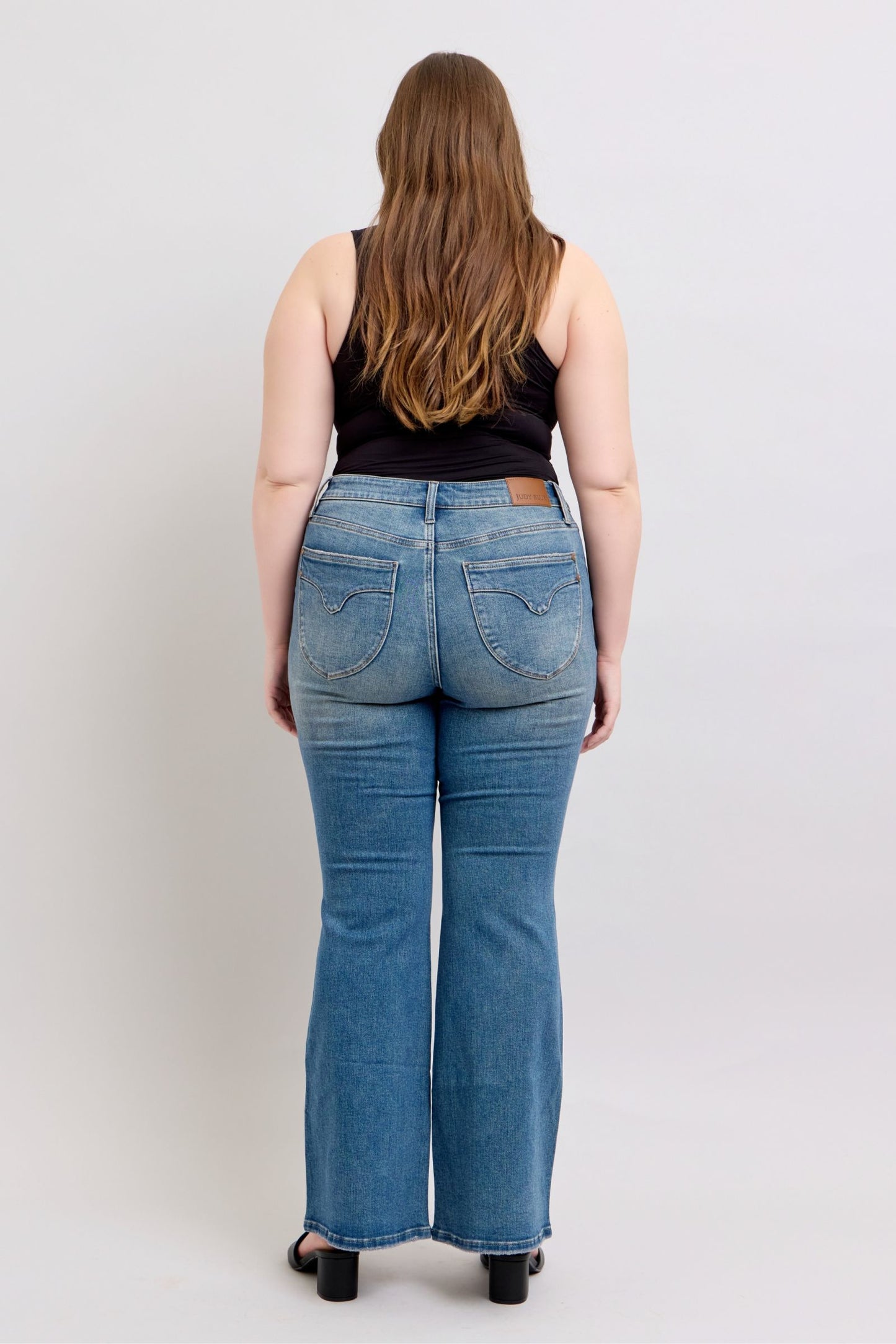 Judy Blue MR Tummy Control Vintage Wash Jeans - Jsopretty.com