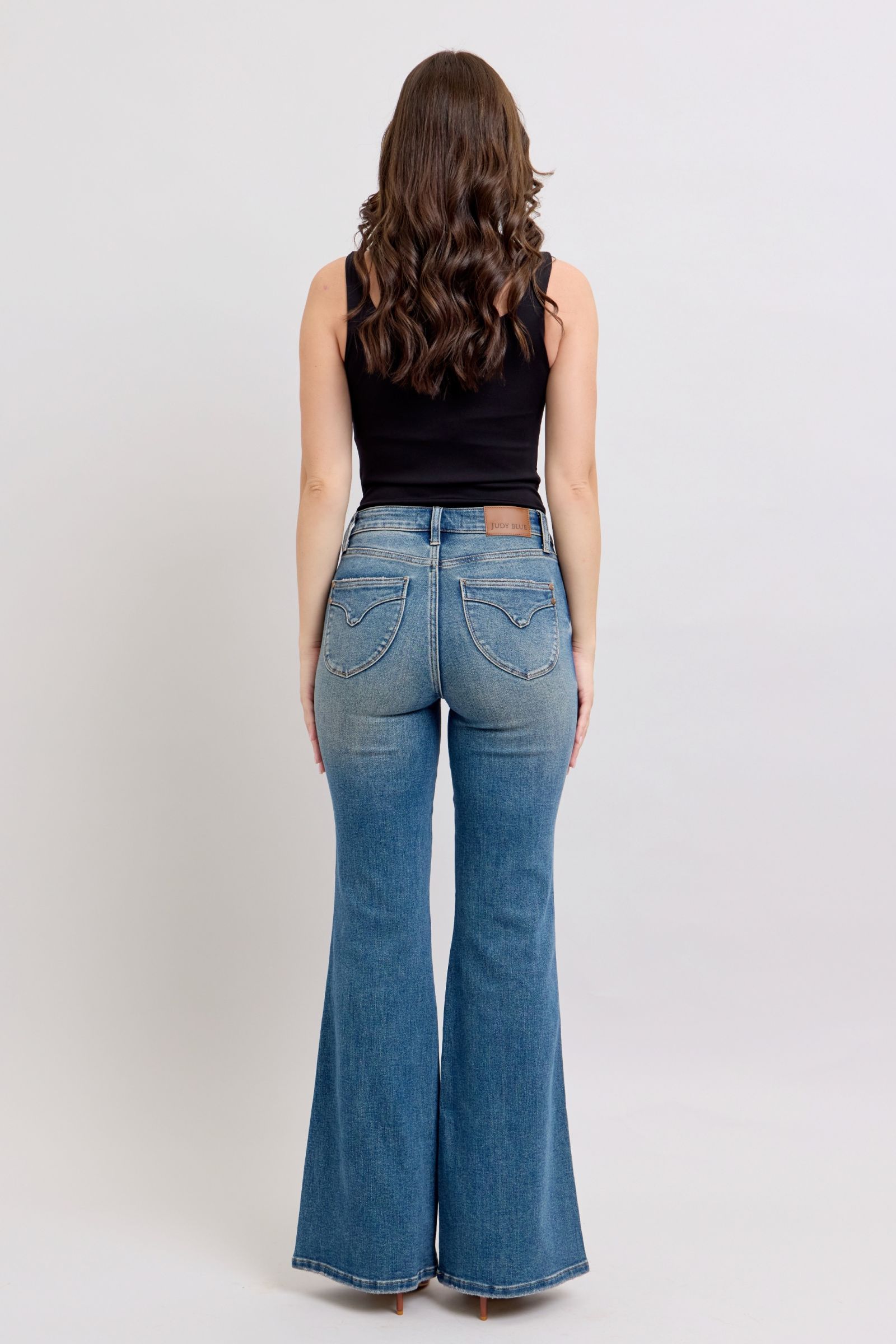 Judy Blue MR Tummy Control Vintage Wash Jeans - Jsopretty.com