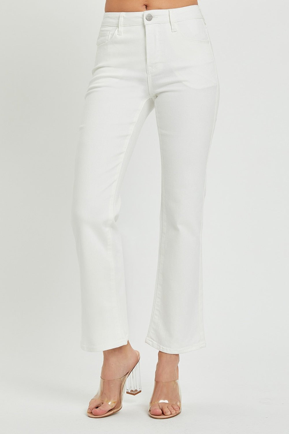 RISEN Full Size Mid Rise Jeans with Pockets - Jsopretty.com