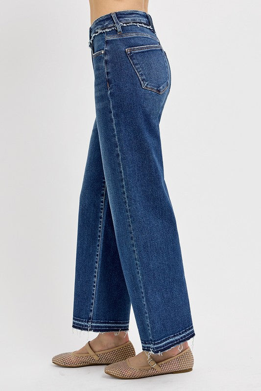 RISEN Full Size Tummy Control Bootcut Jeans Plus Size - Jsopretty.com